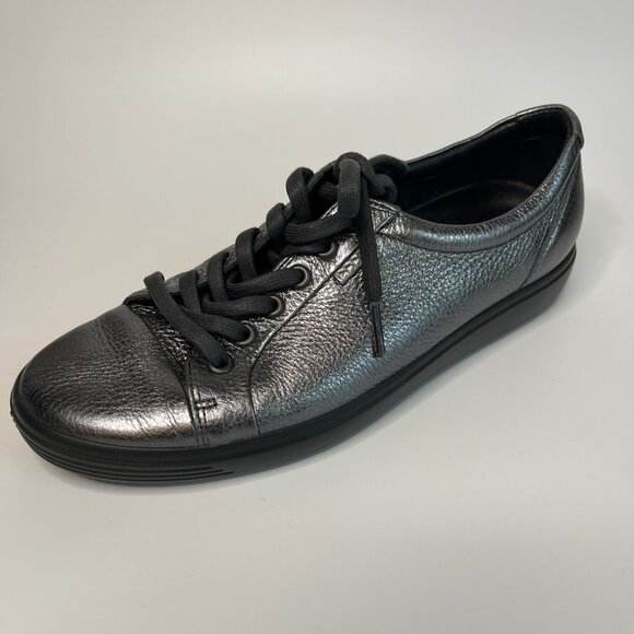 ECCO Women's Soft 7 Metallic Sneaker - Picture 4 of 9